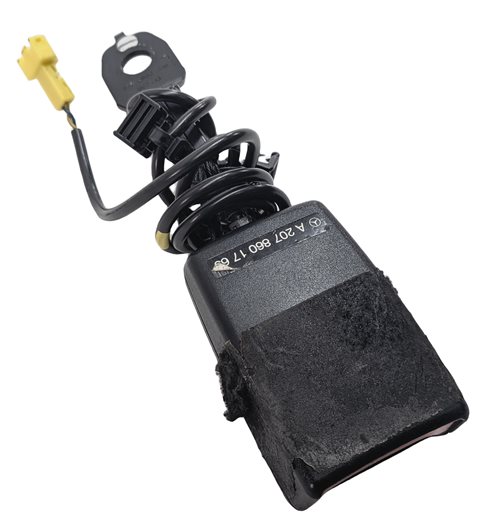 10-17 C E CLASS (W204 W207) COUPE CONVERTIBLE LEFT DRIVER SEATBELT RECEIVER