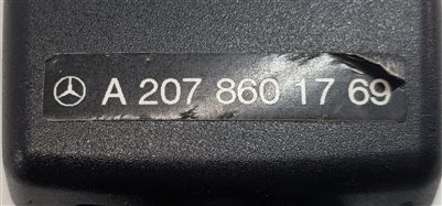 Thumbnail 8: 10-17 C E CLASS (W204 W207) COUPE CONVERTIBLE LEFT DRIVER SEATBELT RECEIVER