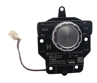 Thumbnail 2: 2012-2015 MERCEDES C E GLK (W204 W212 X204) iDRIVE MULTIMEDIA SWITCH KNOB BUTTON