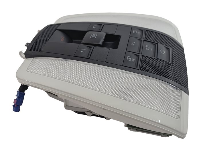 Thumbnail 3: 2014 MERCEDES C350 (W204) FRONT INTERIOR DOME MAP READING LIGHT LAMP (Black)