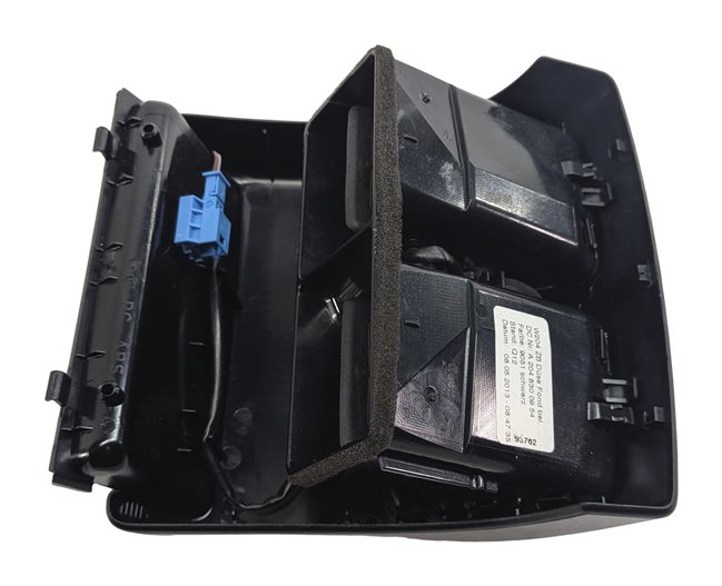 Thumbnail 6: 2014 MERCEDES C350 (W204) REAR CENTER CONSOLE HEAT AIR AC HVAC DUAL VENT (Black)