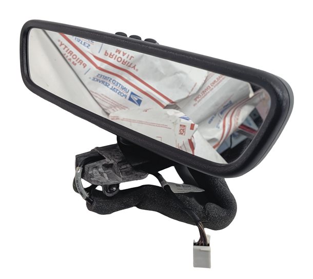 08-15 MERCEDES C GLK CLASS (W204 X204) HOMELINK COMPASS REARVIEW MIRROR (Black)