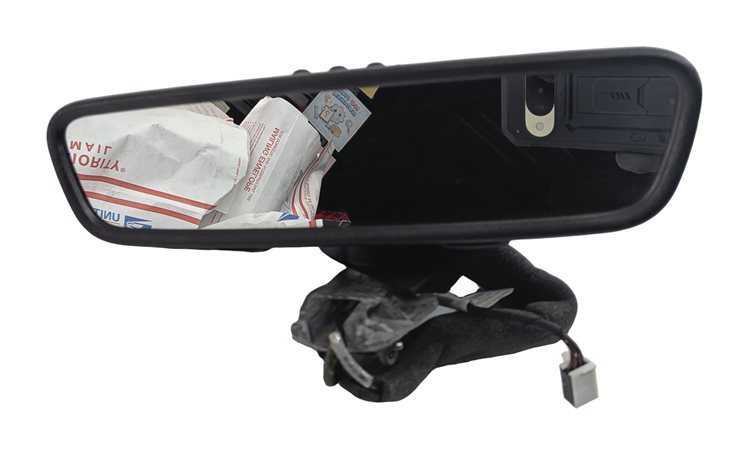 Thumbnail 2: 08-15 MERCEDES C GLK CLASS (W204 X204) HOMELINK COMPASS REARVIEW MIRROR (Black)