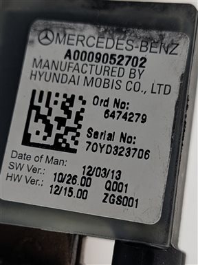 Thumbnail 6: 2014 MERCEDES C350 (W204) 3.5L NEGATIVE BATTERY TERMINAL WIRE CABLE w/IBS