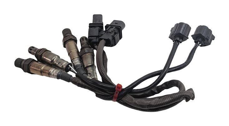 Thumbnail 4: 2014 MERCEDES C350 (W204) 3.5L (276.957) ENGINE OXYGEN O2 LAMBDA SENSOR SET/4