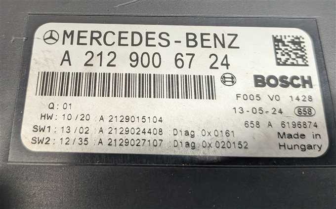 Thumbnail 9: 2014 MERCEDES C350 (W204) 3.5L (276.957) FRONT SAM MODULE w/ FUSE RELAY PANEL