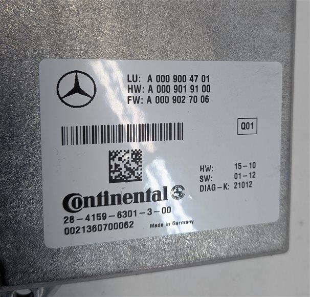 Thumbnail 7: 2014 MERCEDES C350 (W204) DRIVER BLIND SPOT ASSIST CONTROL MODULE