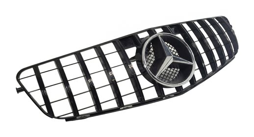 12-14 MERCEDES C CLASS W204 FRONT CENTER UPPER MAIN PRIMARY VENT GRILLE w/EMBLEM
