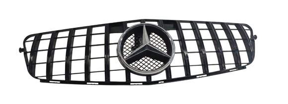 Thumbnail 2: 12-14 MERCEDES C CLASS W204 FRONT CENTER UPPER MAIN PRIMARY VENT GRILLE w/EMBLEM