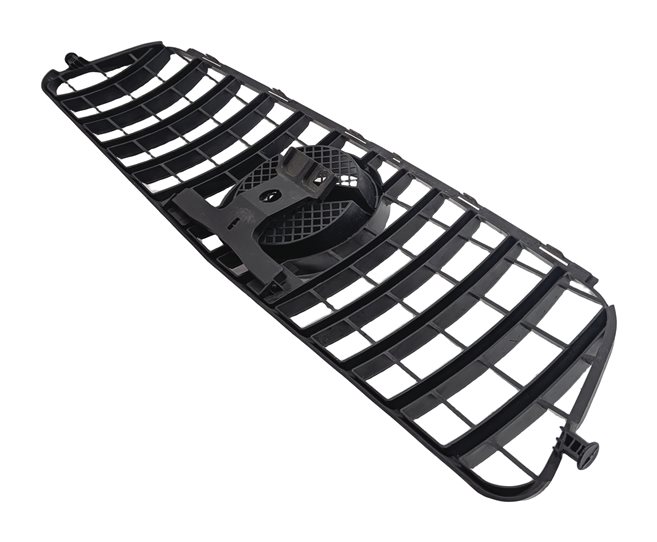 Thumbnail 3: 12-14 MERCEDES C CLASS W204 FRONT CENTER UPPER MAIN PRIMARY VENT GRILLE w/EMBLEM