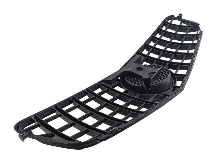 Thumbnail 4: 12-14 MERCEDES C CLASS W204 FRONT CENTER UPPER MAIN PRIMARY VENT GRILLE w/EMBLEM