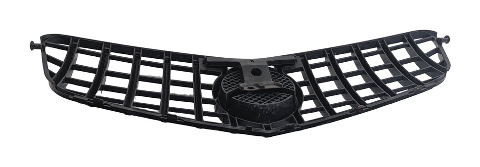 Thumbnail 5: 12-14 MERCEDES C CLASS W204 FRONT CENTER UPPER MAIN PRIMARY VENT GRILLE w/EMBLEM