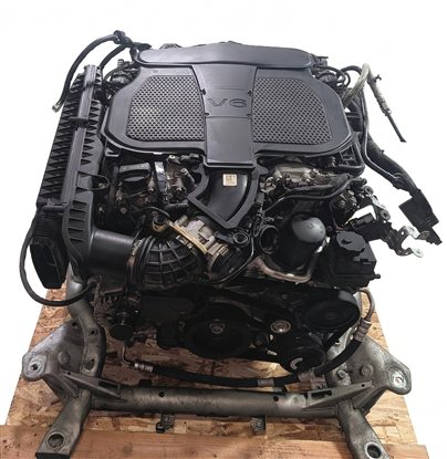 Thumbnail 3: 12-15 MERCEDES C350 (W204) 3.5L M276.957 ENGINE ASSEMBLY TESTED VIDEO (105k)