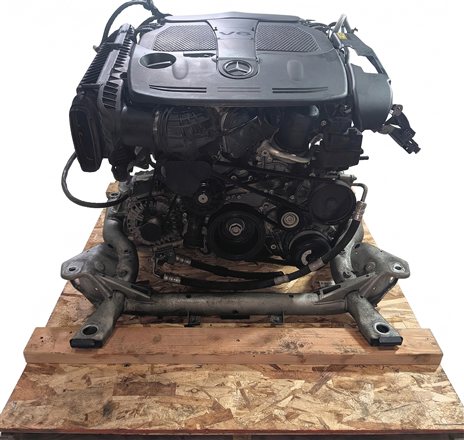 Thumbnail 4: 12-15 MERCEDES C350 (W204) 3.5L M276.957 ENGINE ASSEMBLY TESTED VIDEO (105k)