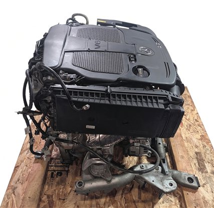 Thumbnail 5: 12-15 MERCEDES C350 (W204) 3.5L M276.957 ENGINE ASSEMBLY TESTED VIDEO (105k)