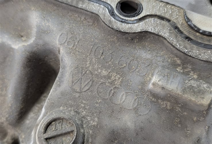 Thumbnail 8: 08-17 AUDI A4 S4 A5 S5 A6 A7 A8 Q5 Q7 B8 8K 8T 8R 3.0L 3.2L UPPER ENGINE OIL PAN