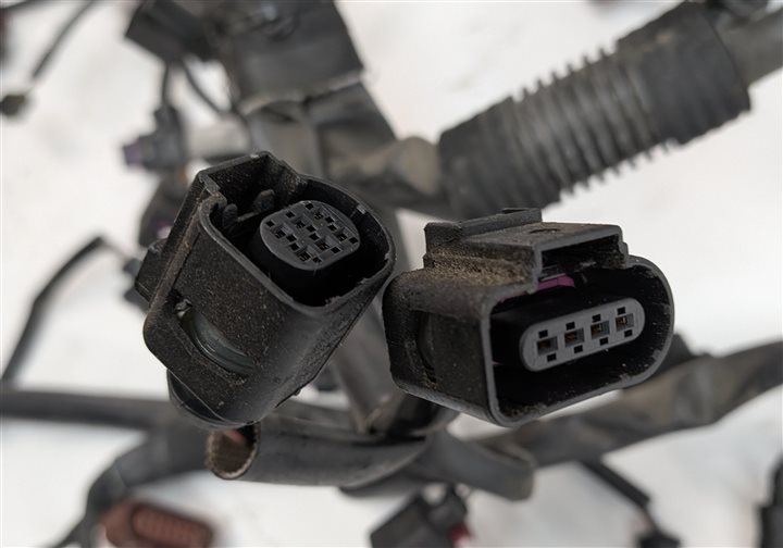 Thumbnail 12: 2014 AUDI Q5 (B8 8R) 3.0L SUPER (CTUC) ENGINE MOTOR WIRE WIRING HARNESS LOOM