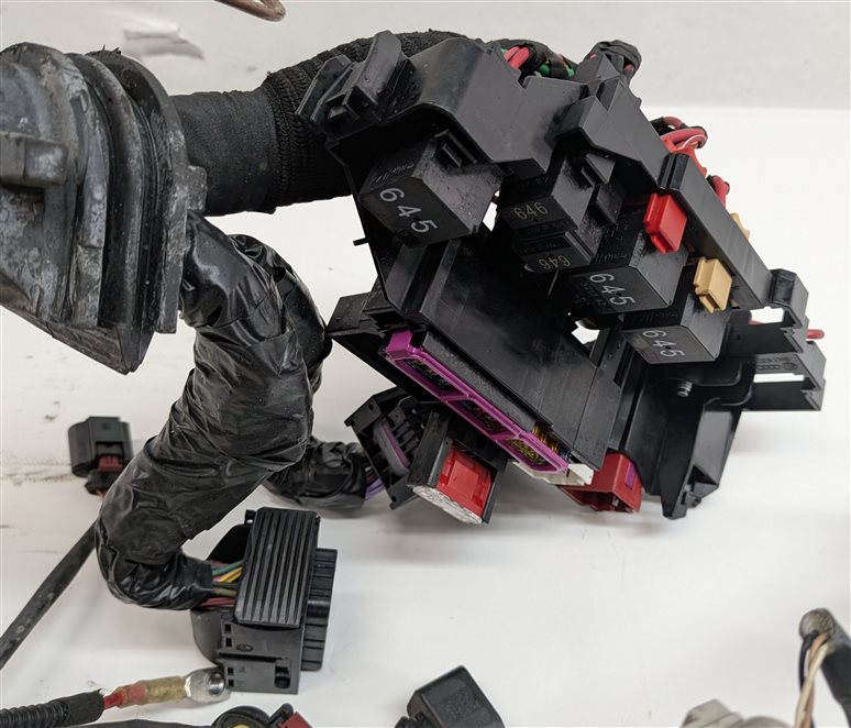 Thumbnail 14: 2014 AUDI Q5 (B8 8R) 3.0L SUPER (CTUC) ENGINE MOTOR WIRE WIRING HARNESS LOOM