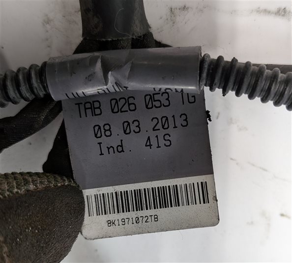 Thumbnail 16: 2014 AUDI Q5 (B8 8R) 3.0L SUPER (CTUC) ENGINE MOTOR WIRE WIRING HARNESS LOOM