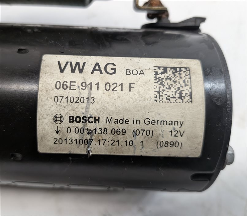 Thumbnail 7: 2013-2018 AUDI A7 A8 Q5 (B8 8R C7 D3) 3.0L SUPER AUTO START STOP STARTER MOTOR