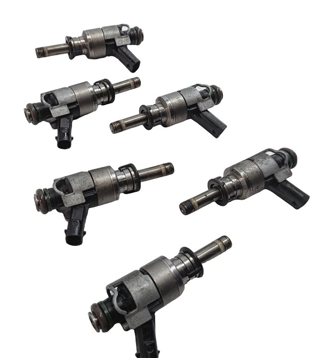 Thumbnail 1: 2011-2015 AUDI A6 A7 A8 Q5 Q7 S4 S5 (C7 D4 4L B8 8R 8T) 3.0L FUEL INJECTOR SET 6