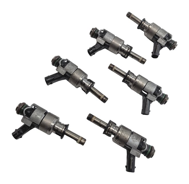 Thumbnail 3: 2011-2015 AUDI A6 A7 A8 Q5 Q7 S4 S5 (C7 D4 4L B8 8R 8T) 3.0L FUEL INJECTOR SET 6