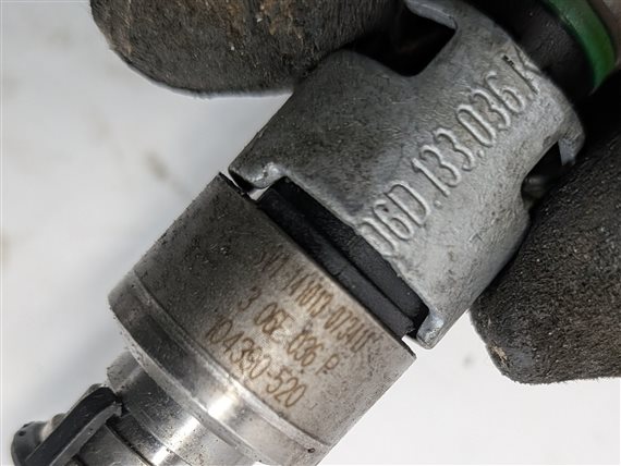 Thumbnail 8: 2011-2015 AUDI A6 A7 A8 Q5 Q7 S4 S5 (C7 D4 4L B8 8R 8T) 3.0L FUEL INJECTOR SET 6