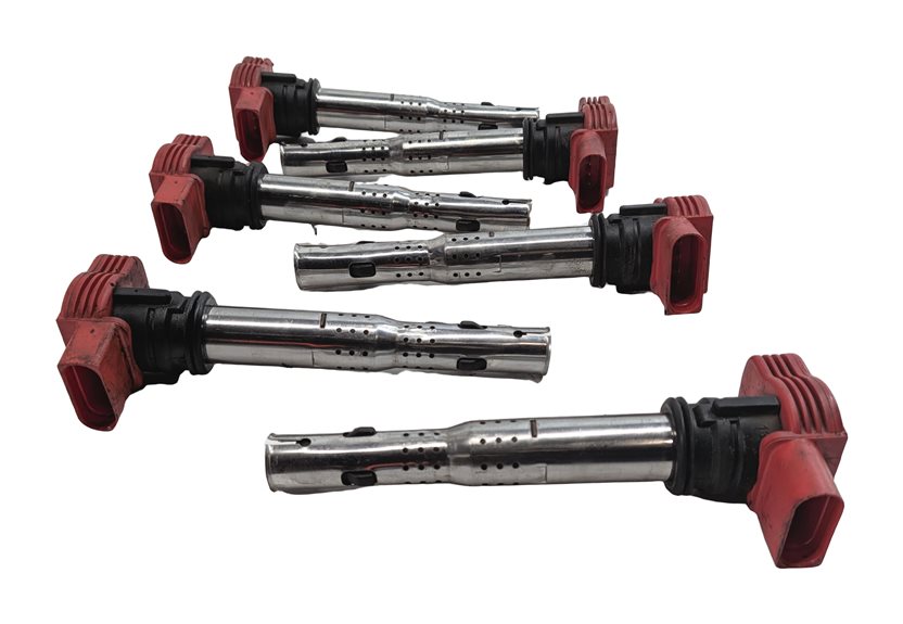 Thumbnail 2: 2005-2017 AUDI A4 S4 A5 S5 A6 S6 A7 A8 Q5 SQ5 Q7 R8 S8 IGNITION COIL SET 6