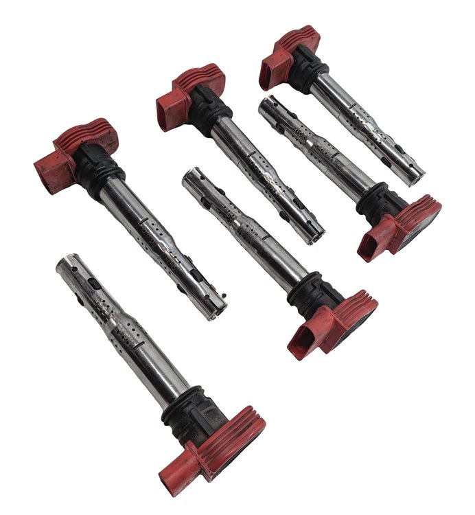 Thumbnail 3: 2005-2017 AUDI A4 S4 A5 S5 A6 S6 A7 A8 Q5 SQ5 Q7 R8 S8 IGNITION COIL SET 6
