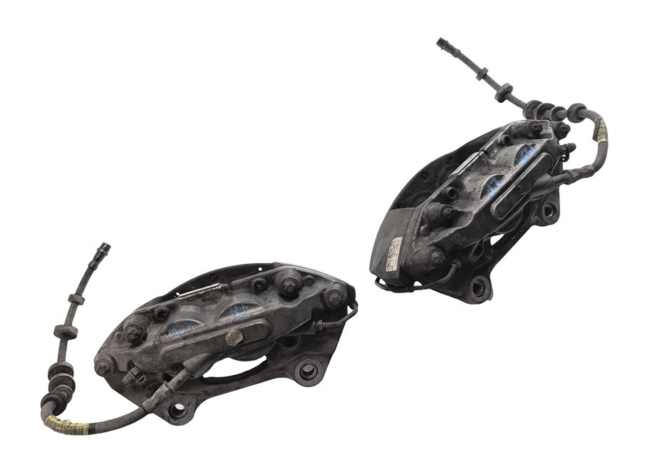 13-17 AUDI Q5 (B8 8R) FRONT LEFT RIGHT BREMBO BRAKE CALIPER SET-2 (345mm ROTOR)