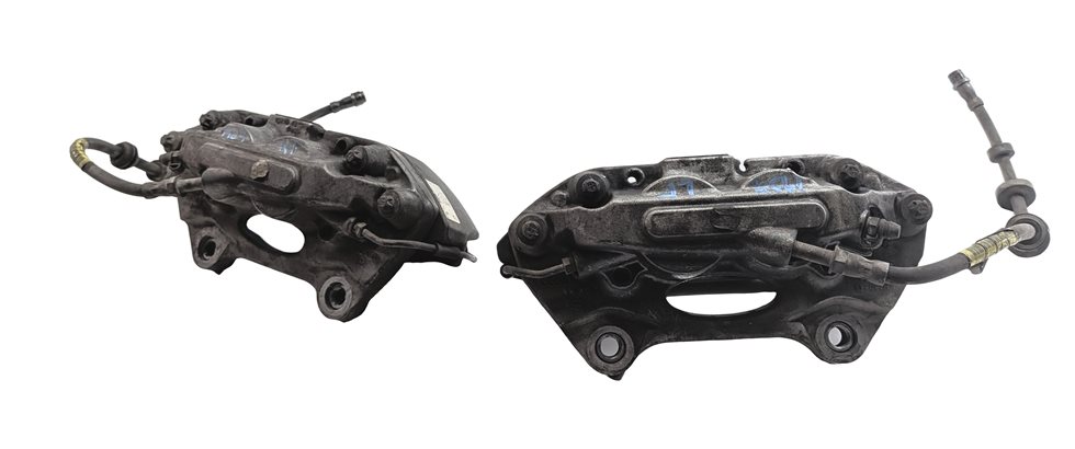 Thumbnail 2: 13-17 AUDI Q5 (B8 8R) FRONT LEFT RIGHT BREMBO BRAKE CALIPER SET-2 (345mm ROTOR)