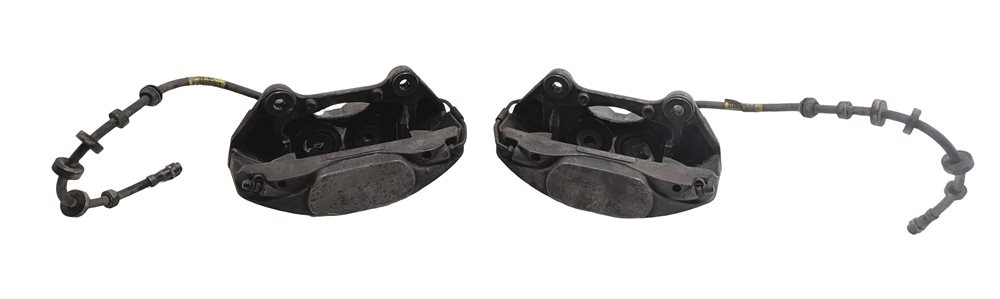 Thumbnail 6: 13-17 AUDI Q5 (B8 8R) FRONT LEFT RIGHT BREMBO BRAKE CALIPER SET-2 (345mm ROTOR)