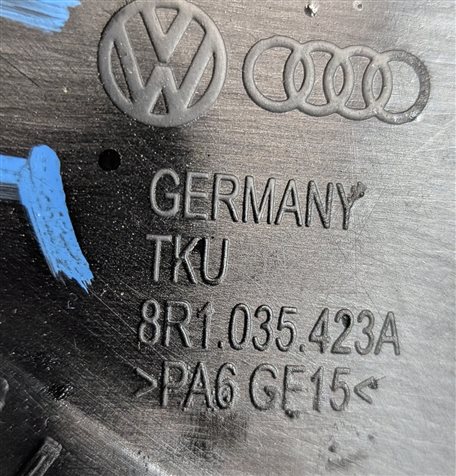 Thumbnail 6: 2014 AUDI Q5 (B8 8R) FRONT LEFT & RIGHT DOOR TWEETER SPEAKER GRILLE COVER SET/2
