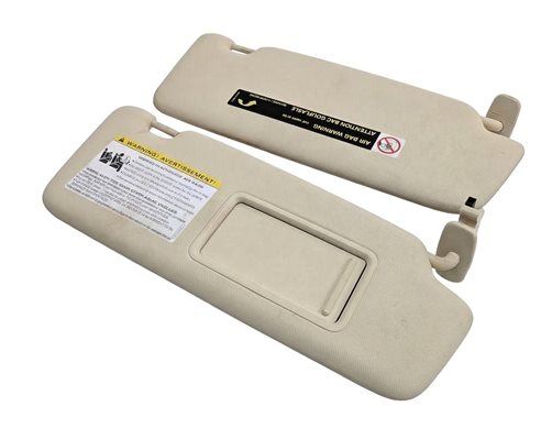 2013-2016 AUDI Q5 SQ5 (B8 8R) FRONT LEFT & RIGHT SUNVISOR SUN SHADE SET(Beige)