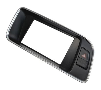 2014 AUDI Q5 (B8 8R) FRONT CENTER DASH INFORMATION DISPLAY SCREEN TRIM BEZEL