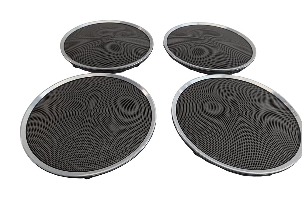 Thumbnail 5: 2014 AUDI Q5 (B8 8R) BANG & OLUFSEN AUDIO DOOR SPEAKER GRILLE COVER SET/6
