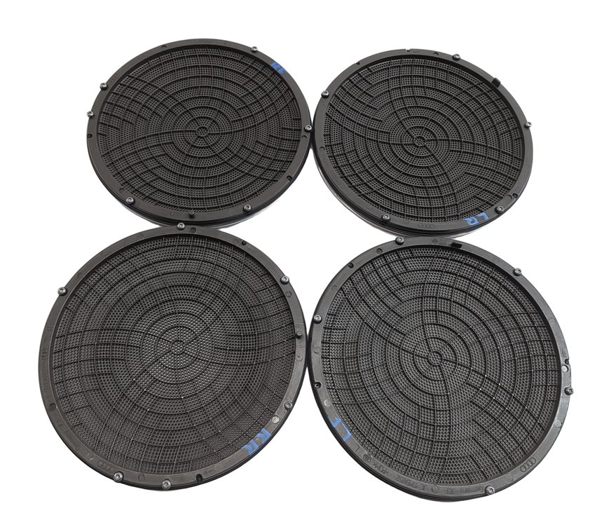 Thumbnail 6: 2014 AUDI Q5 (B8 8R) BANG & OLUFSEN AUDIO DOOR SPEAKER GRILLE COVER SET/6