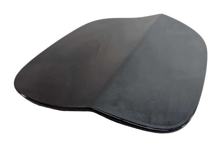 Thumbnail 3: 2009-2017 AUDI Q5 SQ5 (B8 8R) FUEL TANK DOOR LID COVER TRIM (Black)