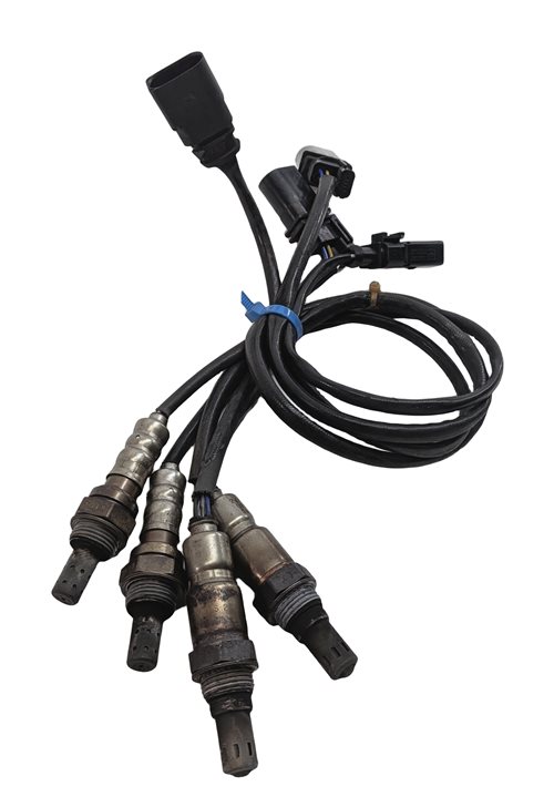 2014 AUDI Q5 (B8 8R) 3.0L SUPER (CTUC) ENGINE OXYGN O2 LAMBDA WIRE SENSOR SET/4