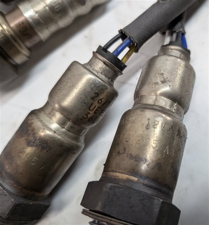 Thumbnail 14: 2014 AUDI Q5 (B8 8R) 3.0L SUPER (CTUC) ENGINE OXYGN O2 LAMBDA WIRE SENSOR SET/4