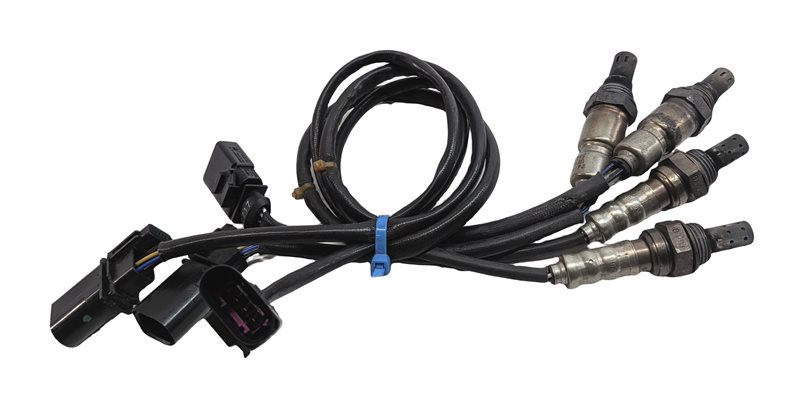 Thumbnail 4: 2014 AUDI Q5 (B8 8R) 3.0L SUPER (CTUC) ENGINE OXYGN O2 LAMBDA WIRE SENSOR SET/4