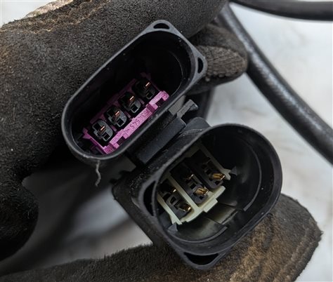 Thumbnail 6: 2014 AUDI Q5 (B8 8R) 3.0L SUPER (CTUC) ENGINE OXYGN O2 LAMBDA WIRE SENSOR SET/4