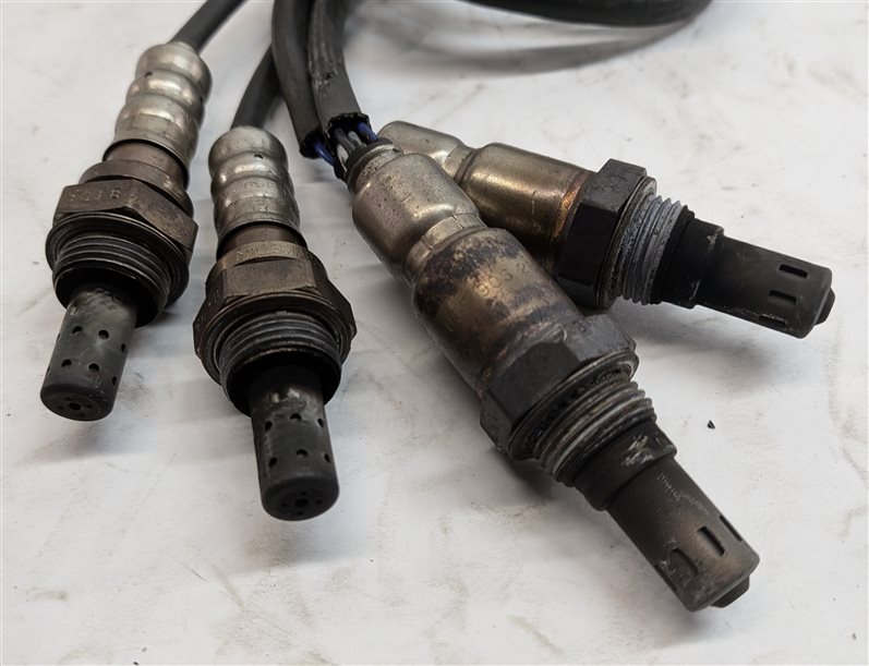 Thumbnail 7: 2014 AUDI Q5 (B8 8R) 3.0L SUPER (CTUC) ENGINE OXYGN O2 LAMBDA WIRE SENSOR SET/4