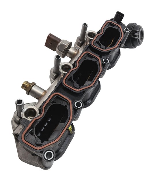 Thumbnail 4: 12-17 AUDI A6 A7 Q5 S5 SQ5 3.0L SUPERCHARGED LEFT INTAKE MANIFOLD DIFFUSER RAIL
