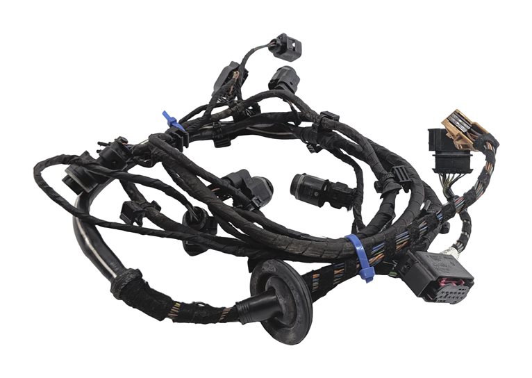 Thumbnail 2: 14 AUDI Q5 B8 8R REAR PARK ASSIST PDC DISTANCE CONTROL WIRE SENSOR SET/4 (Black)