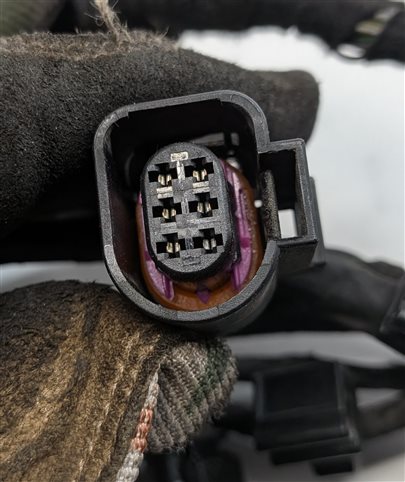 Thumbnail 7: 14 AUDI Q5 B8 8R REAR PARK ASSIST PDC DISTANCE CONTROL WIRE SENSOR SET/4 (Black)