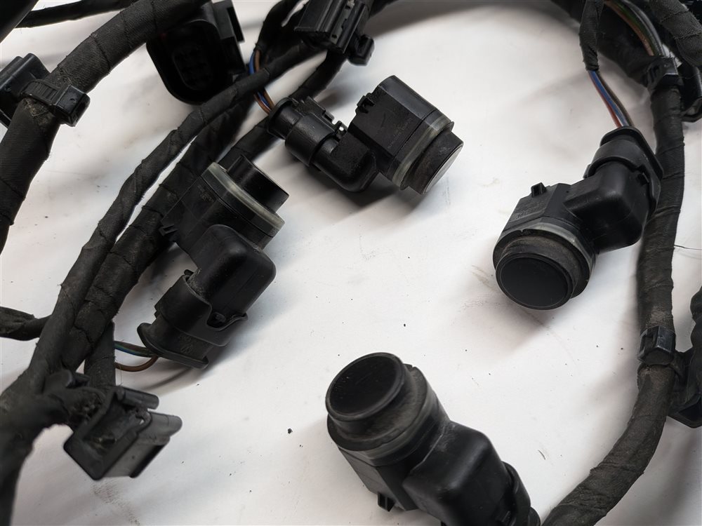 Thumbnail 9: 14 AUDI Q5 B8 8R REAR PARK ASSIST PDC DISTANCE CONTROL WIRE SENSOR SET/4 (Black)