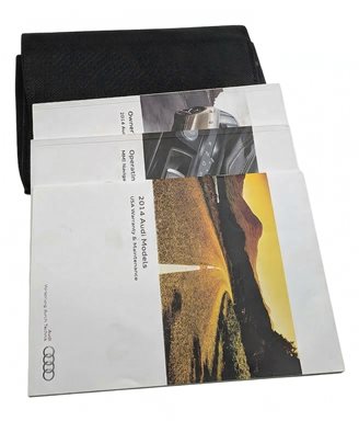Thumbnail 2: 2014 AUDI Q5 (B8 8R) 3.0L SUPER (CTUC) ENGINE OWNERS MANUAL BOOKLET SET w/CASE