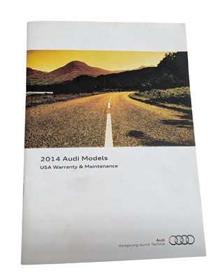 Thumbnail 3: 2014 AUDI Q5 (B8 8R) 3.0L SUPER (CTUC) ENGINE OWNERS MANUAL BOOKLET SET w/CASE