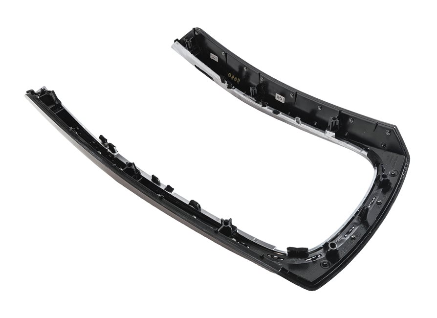 Thumbnail 4: 2014 AUDI Q5 (B8 8R) INTERIOR FRONT CENTER CONSOLE DASH DOOR TRIM SET/6 (Walnut)